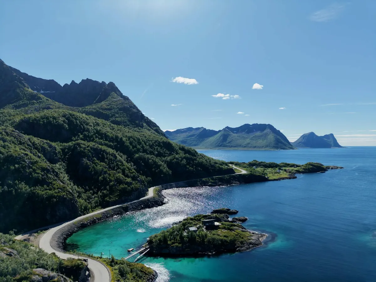 Arctic Route Sommer vei ved Hamn kred Best Arctic