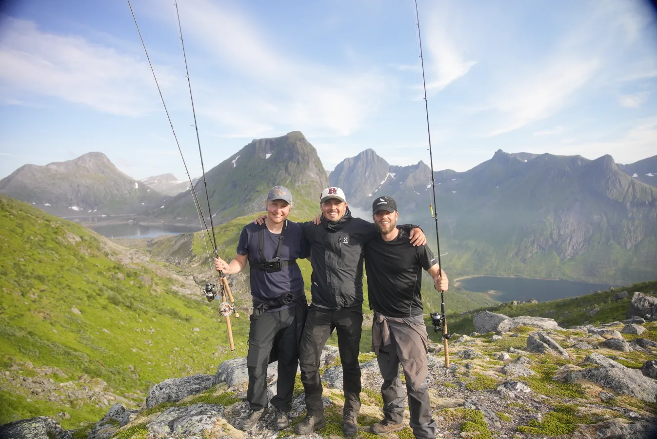 Fjellfiskere på topp - Camp Steinfjord