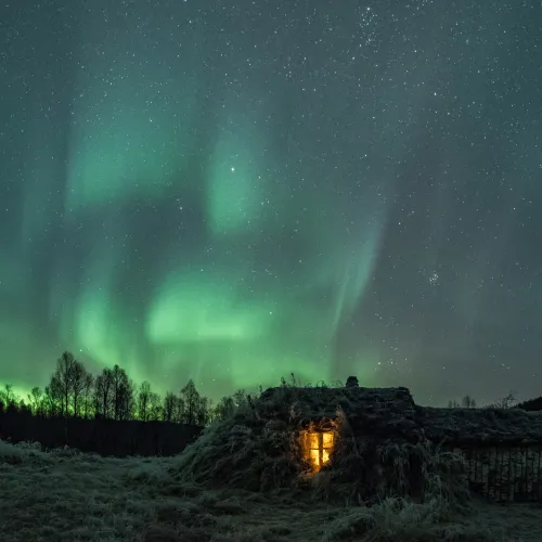 Kaperdalen Markesamiske boplass Nordlys