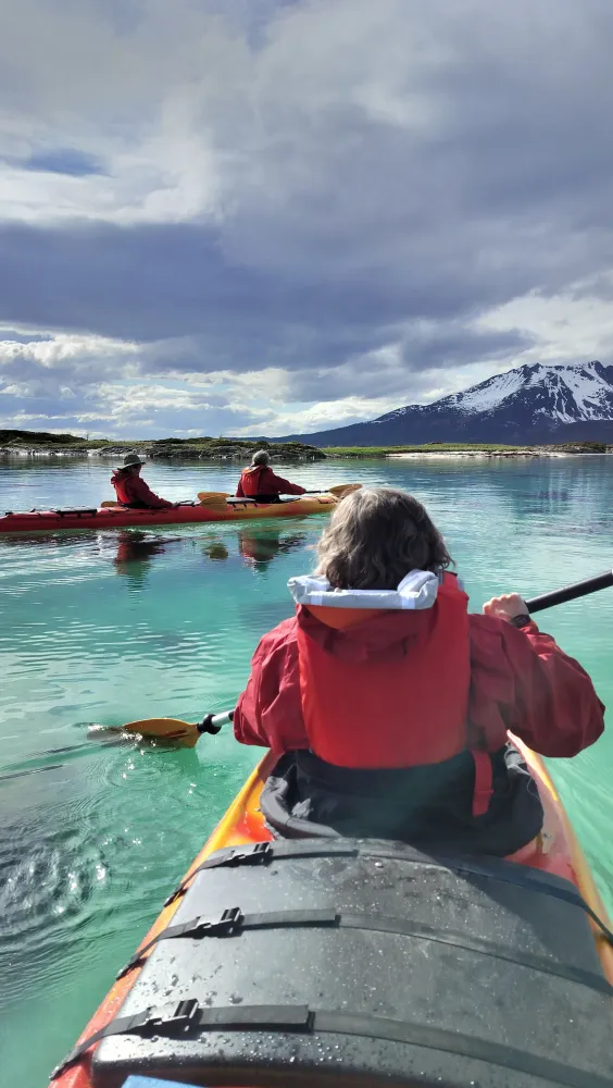 Guidet Kayaking in Ånderdalen National Park