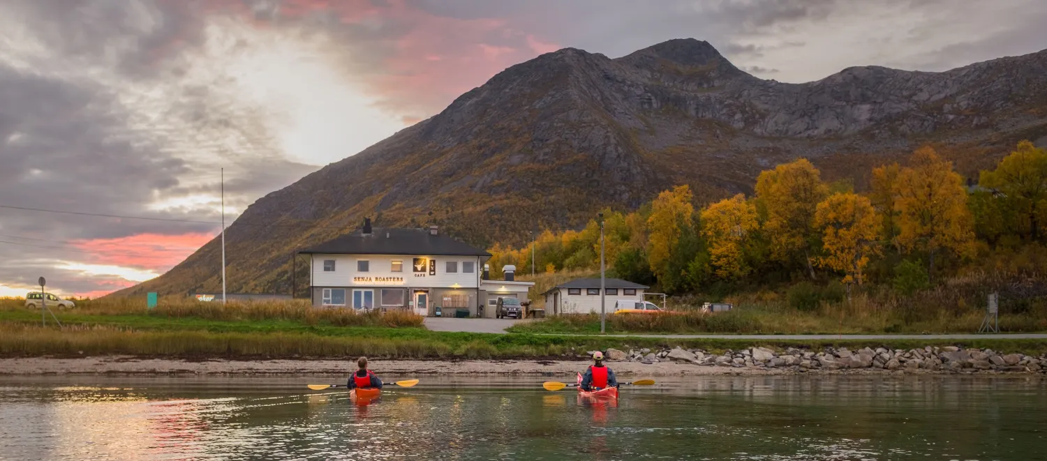 Fjord Kayaking in Ånderdalen National Park