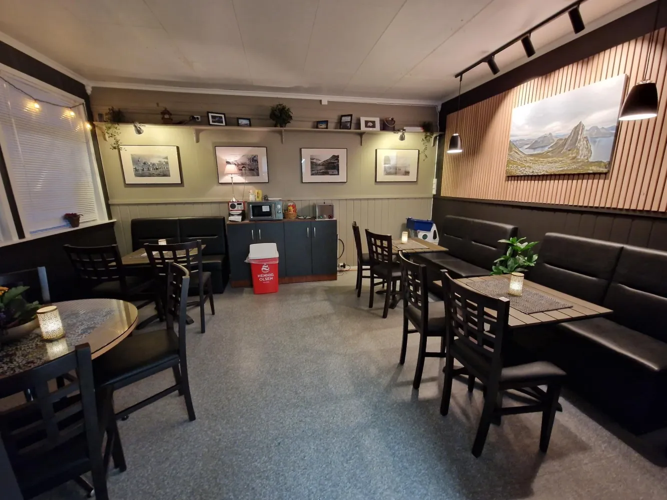 Kaffekrok hos butikkene