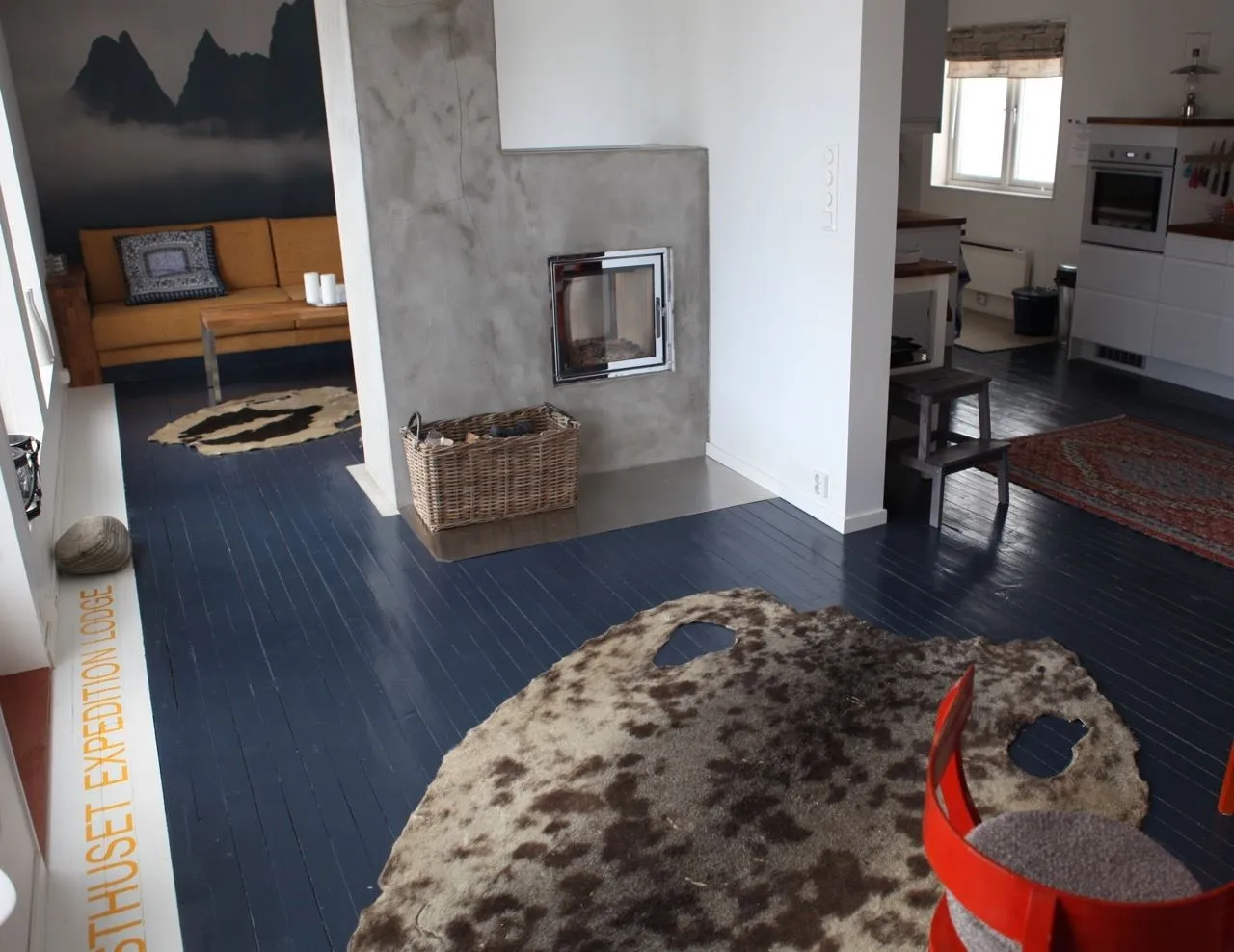 Interiør Posthuset Lodge