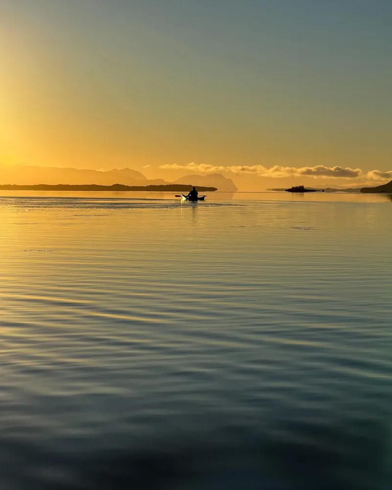 Kajakk i sommerlandet