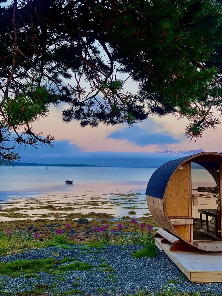 Sauna Norwegian wild sommer