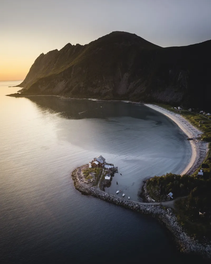 Located at Bøvær, Senja