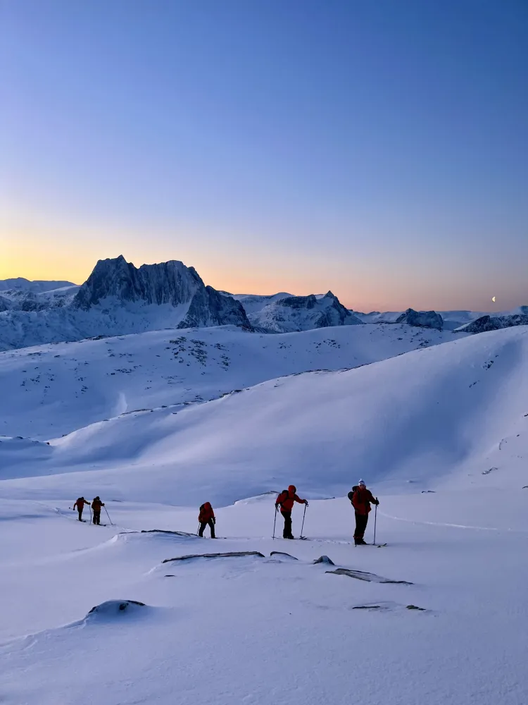 Topptur / Guidet topptur på Senja (randonnée)