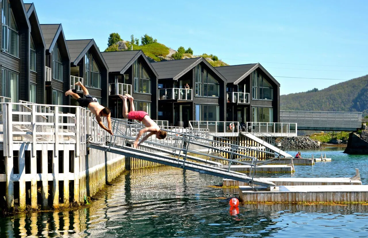 Leilighet i sjøhus