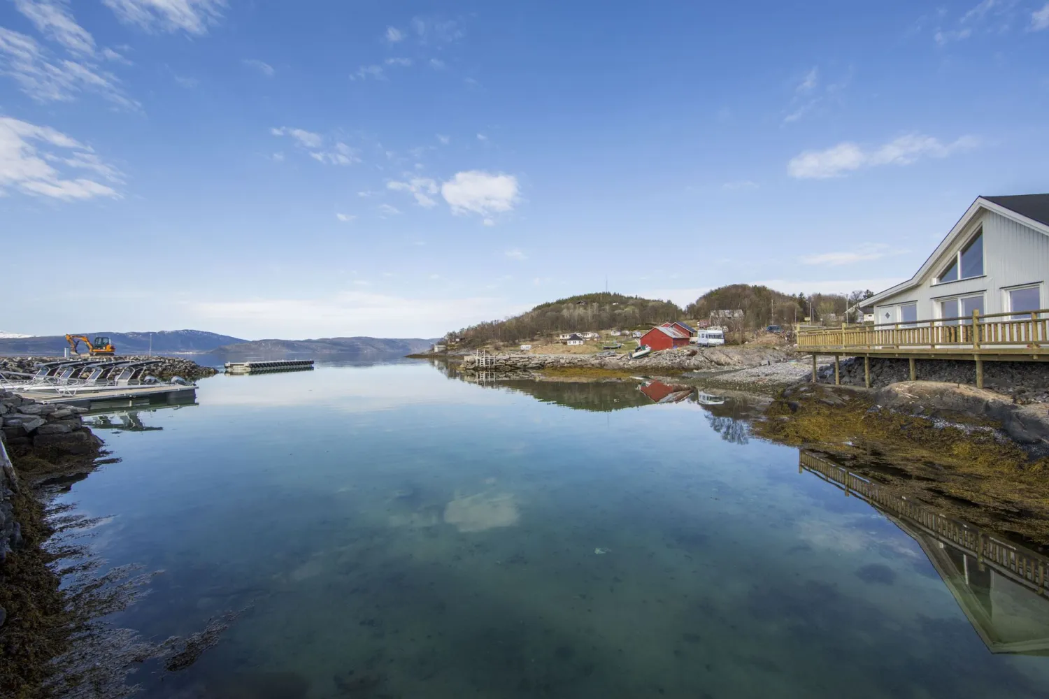 utleie bolig rett på strandkanten