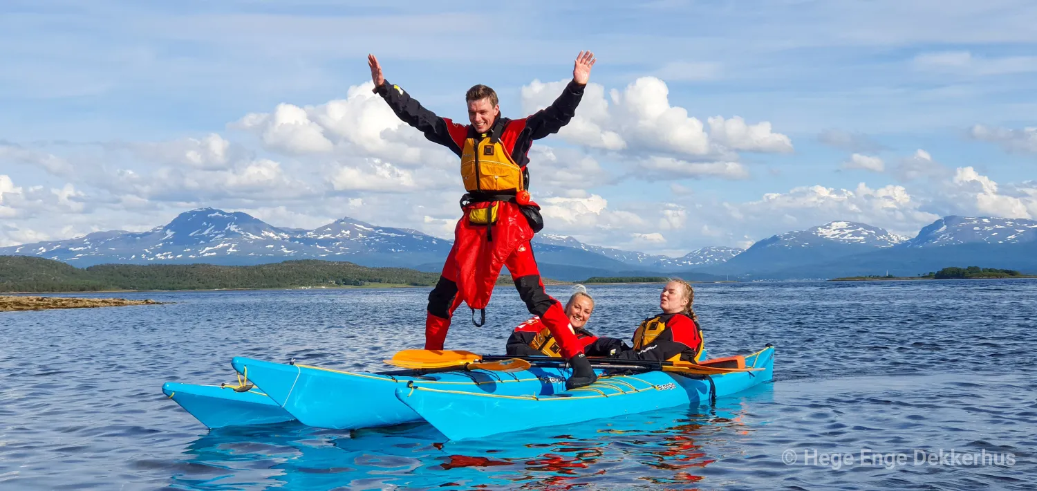  Kajakk grunnkurs våttkort hav - Norwegian Wild