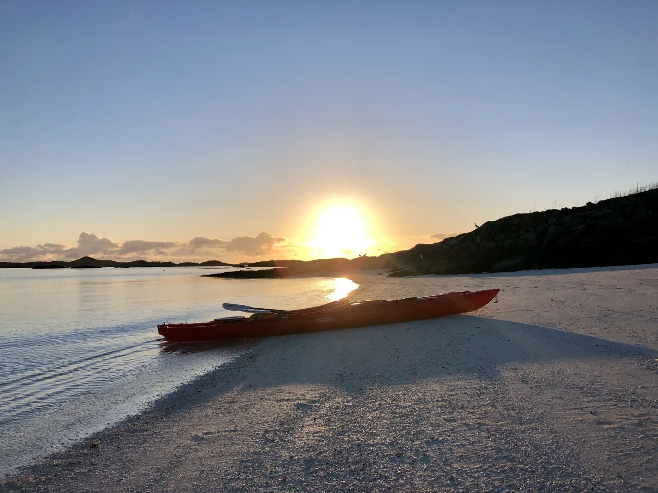 Kajakkeventyr i Bergsfjorden