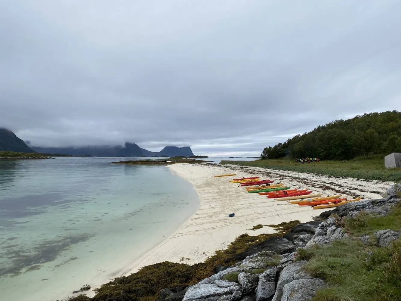 Kajakkeventyr i Bergsfjorden