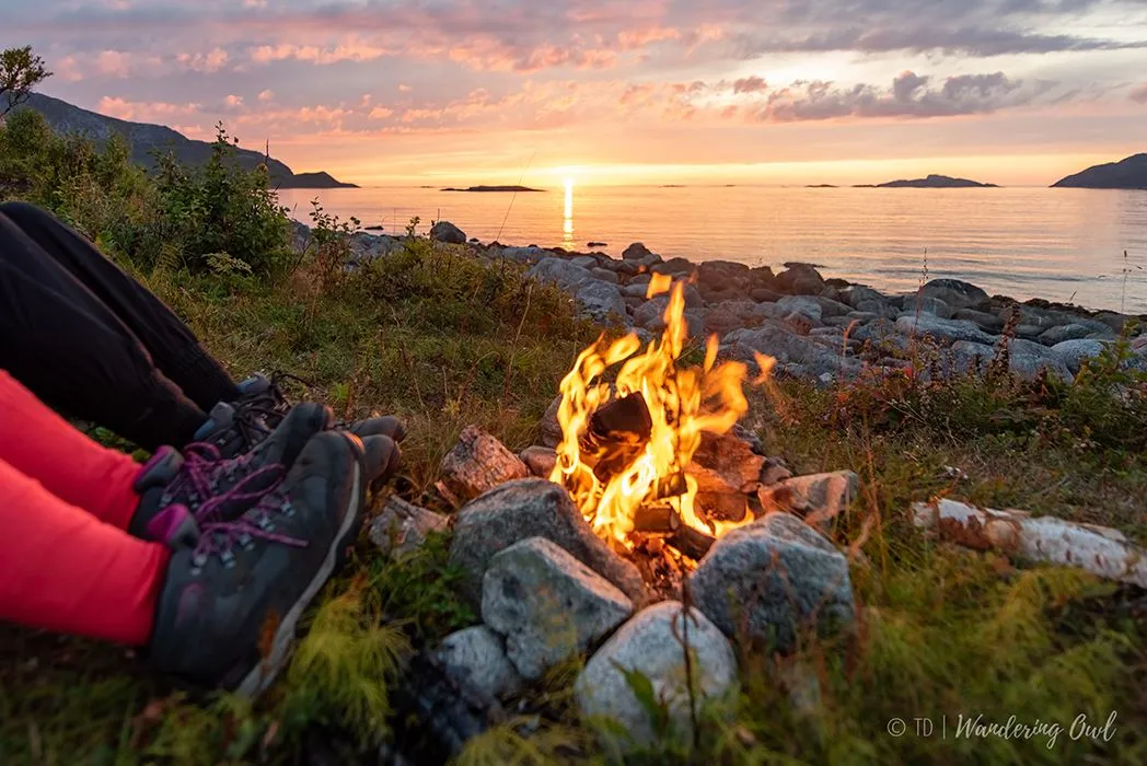 Summer Night Campfire