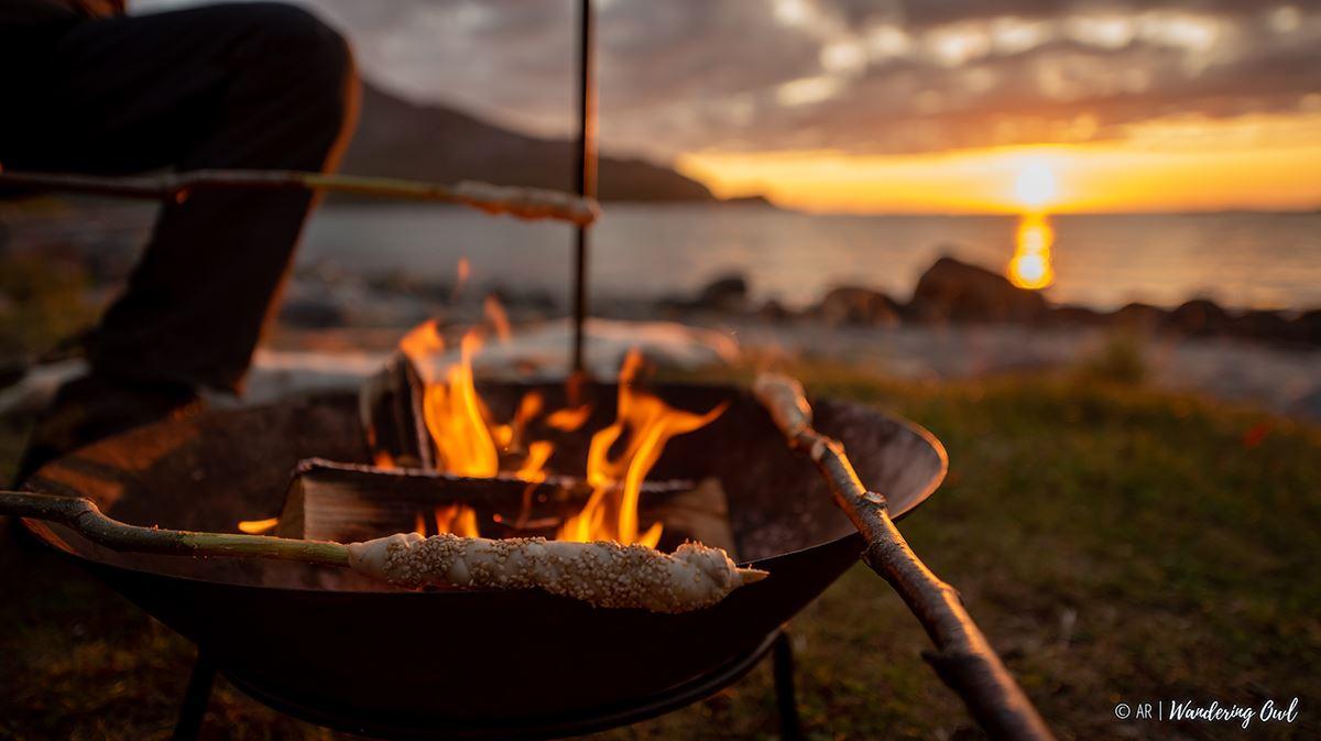 Summer Night Campfire
