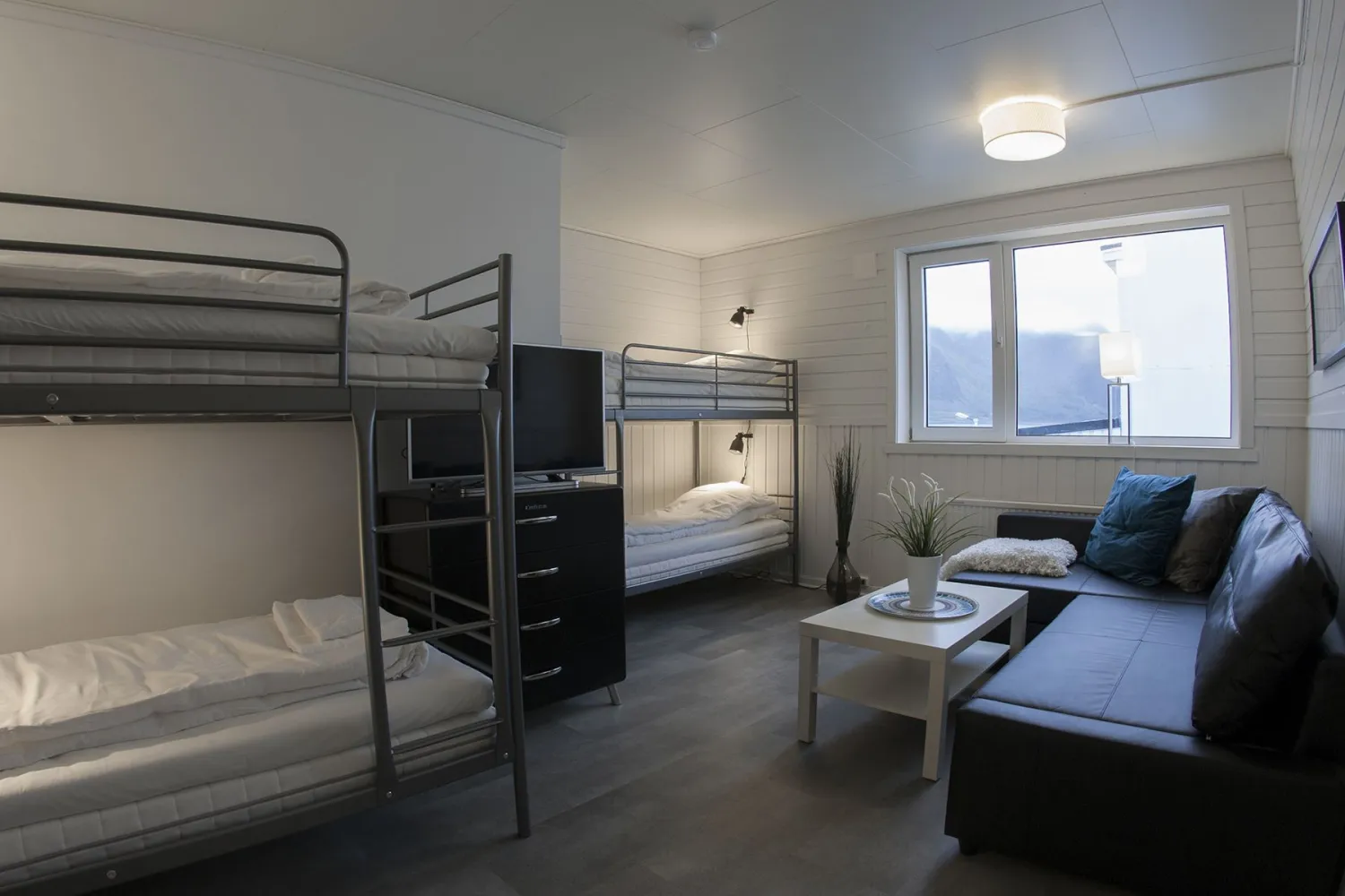 Rom på Camp Steinfjord