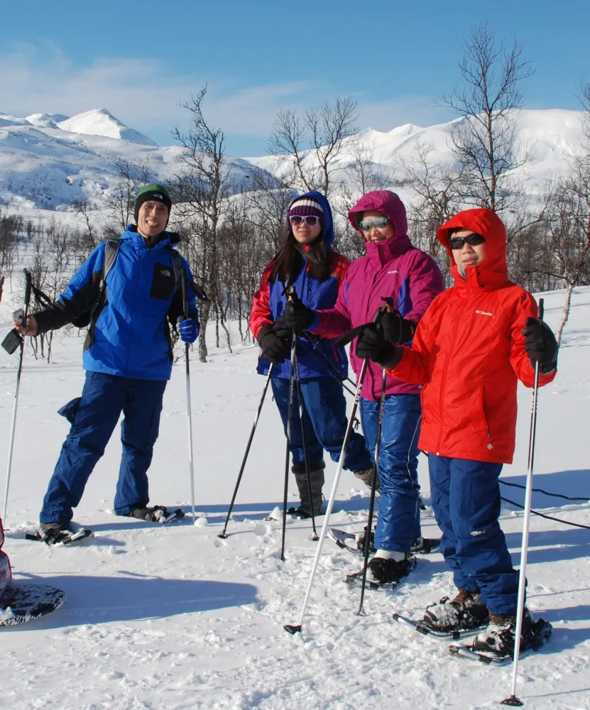 Guidet trugetur i lett terreng 