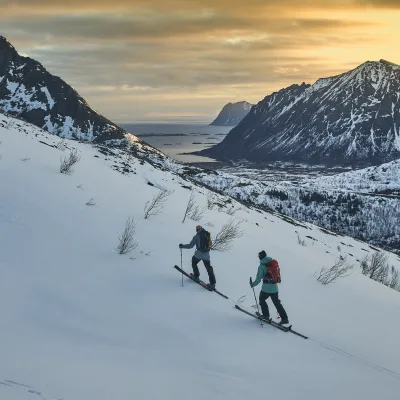 Ski touring