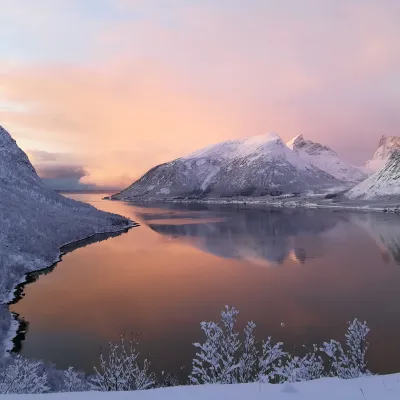 Winter in Senja island
