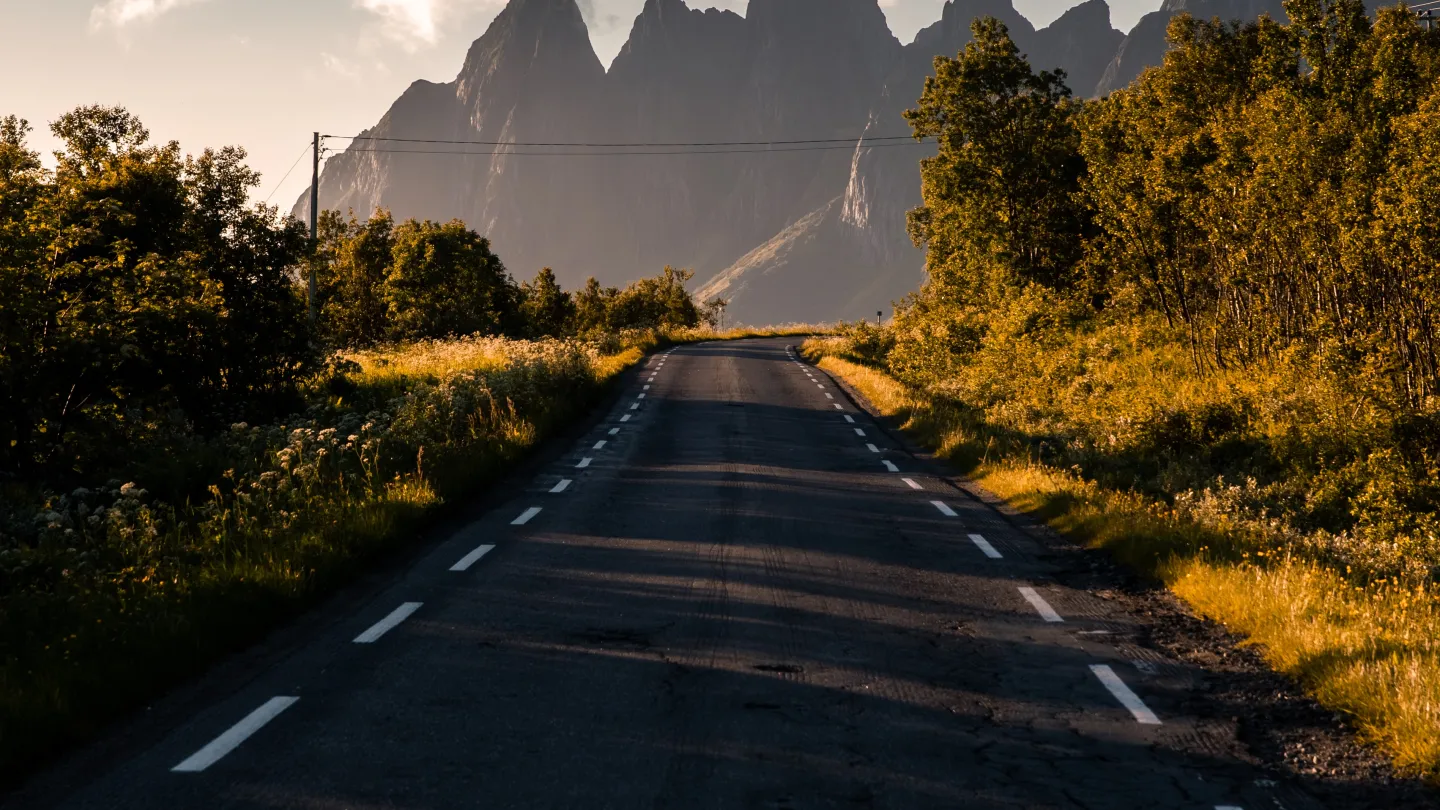Road to Okshornan, Senja